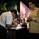 President Nicolas Maduro (R) and Bolivia's President Evo Morales (L) sign a book of condolences as they pay tribute to Cuba's late President Fidel Castro at the Jose Marti Memorial in Revolution Square in Havana, Cuba